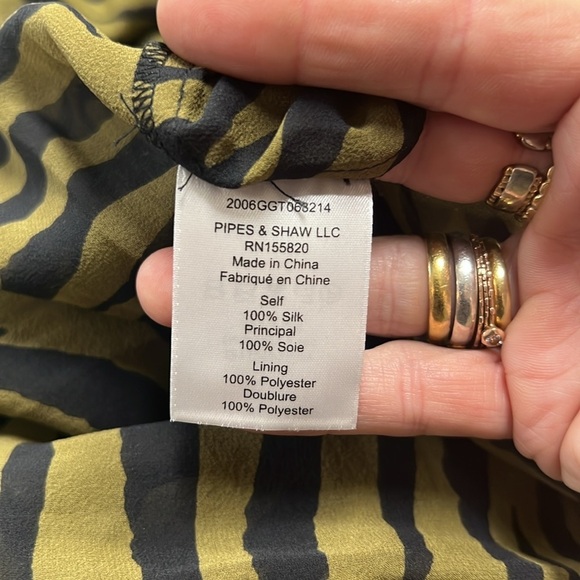 Veronica Beard NWT Serence Maxi Skirt Size 2 in Olive Zebra - Picture 12 of 14